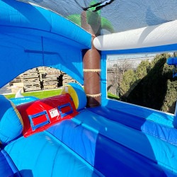 81cSNmPQ5tL. AC SL1500 1756240630 Ocean Shark Bounce House Slide Combo