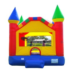 Colorful Castle Bounce House