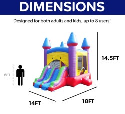 Screenshot 20260304 212300 Amazon20Shopping 1772680749 Jelly Bean Castle Dual Slide Combo